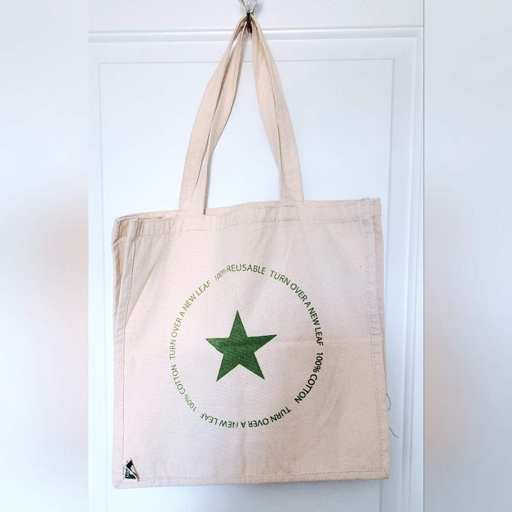 Macy's 100% Cotton Reusable Shopping Bag New